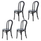 Modern Style Beech Wood Chairs Windsor Back Side Kitchen Dining Chairs Black Wood 4 Piece Set Clearhalo ' kitchen&dining_furn' 'Dining Chairs' 'Dining Tables & Seating' 'dining_chair' 'furn' 'furn_dining_chair' 'Furniture' 'furniture_dining_chair' 'Kitchen & Dining Furniture' 'kitchen' 3944334