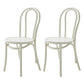 Modern Style Beech Wood Chairs Windsor Back Side Kitchen Dining Chairs White Wood 2 Piece Set Clearhalo ' kitchen&dining_furn' 'Dining Chairs' 'Dining Tables & Seating' 'dining_chair' 'furn' 'furn_dining_chair' 'Furniture' 'furniture_dining_chair' 'Kitchen & Dining Furniture' 'kitchen' 3944336