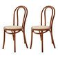 Modern Style Beech Wood Chairs Windsor Back Side Kitchen Dining Chairs Walnut Wicker & Rattan 2 Piece Set Clearhalo ' kitchen&dining_furn' 'Dining Chairs' 'Dining Tables & Seating' 'dining_chair' 'furn' 'furn_dining_chair' 'Furniture' 'furniture_dining_chair' 'Kitchen & Dining Furniture' 'kitchen' 3944351