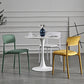 Plastic Scandinavian Restaurant Side Chair Matte Finish Open Dining Chair Clearhalo ' kitchen&dining_furn' 'Dining Chairs' 'Dining Tables & Seating' 'dining_chair' 'furn' 'furn_dining_chair' 'Furniture' 'furniture_dining_chair' 'Kitchen & Dining Furniture' 'kitchen' 3944436