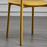 Plastic Scandinavian Restaurant Side Chair Matte Finish Open Dining Chair Clearhalo ' kitchen&dining_furn' 'Dining Chairs' 'Dining Tables & Seating' 'dining_chair' 'furn' 'furn_dining_chair' 'Furniture' 'furniture_dining_chair' 'Kitchen & Dining Furniture' 'kitchen' 3944442