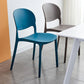 Matte Finish Plastic Dining Side Chair Open Back Stackable Dining Chair Clearhalo ' kitchen&dining_furn' 'Dining Chairs' 'Dining Tables & Seating' 'dining_chair' 'furn' 'furn_dining_chair' 'Furniture' 'furniture_dining_chair' 'Kitchen & Dining Furniture' 'kitchen' 3944480