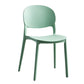 Matte Finish Plastic Dining Side Chair Open Back Stackable Dining Chair Green 1 Piece Clearhalo ' kitchen&dining_furn' 'Dining Chairs' 'Dining Tables & Seating' 'dining_chair' 'furn' 'furn_dining_chair' 'Furniture' 'furniture_dining_chair' 'Kitchen & Dining Furniture' 'kitchen' 3944522