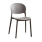 Matte Finish Plastic Dining Side Chair Open Back Stackable Dining Chair Grey 1 Piece Clearhalo ' kitchen&dining_furn' 'Dining Chairs' 'Dining Tables & Seating' 'dining_chair' 'furn' 'furn_dining_chair' 'Furniture' 'furniture_dining_chair' 'Kitchen & Dining Furniture' 'kitchen' 3944525