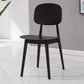 Matte Finish Plastic Dining Side Chair Stackable Open Back Dining Chair Clearhalo ' kitchen&dining_furn' 'Dining Chairs' 'Dining Tables & Seating' 'dining_chair' 'furn' 'furn_dining_chair' 'Furniture' 'furniture_dining_chair' 'Kitchen & Dining Furniture' 'kitchen' 3944551
