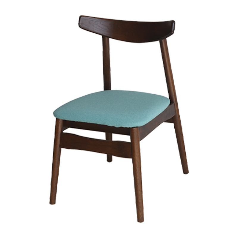 Linen Scandinavian Dining Side Chair Matte Finish Open Back Dining Chair Lake Green 1 Piece Clearhalo ' kitchen&dining_furn' 'Dining Chairs' 'Dining Tables & Seating' 'dining_chair' 'furn' 'furn_dining_chair' 'Furniture' 'furniture_dining_chair' 'Kitchen & Dining Furniture' 'kitchen' 3944599