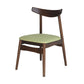 Linen Scandinavian Dining Side Chair Matte Finish Open Back Dining Chair Light Green 1 Piece Clearhalo ' kitchen&dining_furn' 'Dining Chairs' 'Dining Tables & Seating' 'dining_chair' 'furn' 'furn_dining_chair' 'Furniture' 'furniture_dining_chair' 'Kitchen & Dining Furniture' 'kitchen' 3944611