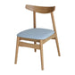 Linen Scandinavian Dining Side Chair Matte Finish Open Back Dining Chair Light Blue 1 Piece Clearhalo ' kitchen&dining_furn' 'Dining Chairs' 'Dining Tables & Seating' 'dining_chair' 'furn' 'furn_dining_chair' 'Furniture' 'furniture_dining_chair' 'Kitchen & Dining Furniture' 'kitchen' 3944620