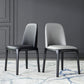 Upholstered Industrial Home Side Chair Matte Finish Parsons Dining Chair (Set of 2) Clearhalo ' kitchen&dining_furn' 'Dining Chairs' 'Dining Tables & Seating' 'dining_chair' 'furn' 'furn_dining_chair' 'Furniture' 'furniture_dining_chair' 'Kitchen & Dining Furniture' 'kitchen' 3944635