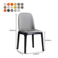 Upholstered Industrial Home Side Chair Matte Finish Parsons Dining Chair (Set of 2) Clearhalo ' kitchen&dining_furn' 'Dining Chairs' 'Dining Tables & Seating' 'dining_chair' 'furn' 'furn_dining_chair' 'Furniture' 'furniture_dining_chair' 'Kitchen & Dining Furniture' 'kitchen' 3944665