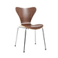 Contemporary Home Side Chair Wingback Wood Dining Room Chair with Metal Legs Dark Wood 1 Piece Clearhalo ' kitchen&dining_furn' 'Dining Chairs' 'Dining Tables & Seating' 'dining_chair' 'furn' 'furn_dining_chair' 'Furniture' 'furniture_dining_chair' 'Kitchen & Dining Furniture' 'kitchen' 3944713