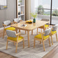 Scandinavian Home Arm Chair Open Back Upholstered Wood Single Dining Room Chair Clearhalo ' kitchen&dining_furn' 'Dining Chairs' 'Dining Tables & Seating' 'dining_chair' 'furn' 'furn_dining_chair' 'Furniture' 'furniture_dining_chair' 'Kitchen & Dining Furniture' 'kitchen' 3944742