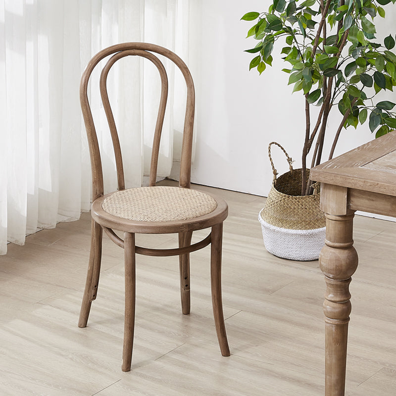 Beech Wood Contemporary Style Chair Kitchen Dining Windsor Back Side Chairs Clearhalo ' kitchen&dining_furn' 'Dining Chairs' 'Dining Tables & Seating' 'dining_chair' 'furn' 'furn_dining_chair' 'Furniture' 'furniture_dining_chair' 'Kitchen & Dining Furniture' 'kitchen' 3944807
