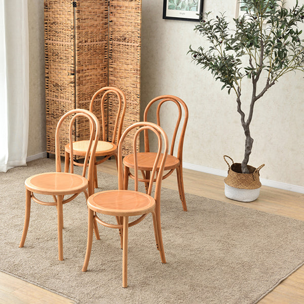 Beech Wood Contemporary Style Chair Kitchen Dining Windsor Back Side Chairs Clearhalo ' kitchen&dining_furn' 'Dining Chairs' 'Dining Tables & Seating' 'dining_chair' 'furn' 'furn_dining_chair' 'Furniture' 'furniture_dining_chair' 'Kitchen & Dining Furniture' 'kitchen' 3944808
