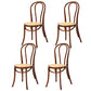 Beech Wood Contemporary Style Chair Kitchen Dining Windsor Back Side Chairs Walnut Wicker & Rattan 4 Piece Set Clearhalo ' kitchen&dining_furn' 'Dining Chairs' 'Dining Tables & Seating' 'dining_chair' 'furn' 'furn_dining_chair' 'Furniture' 'furniture_dining_chair' 'Kitchen & Dining Furniture' 'kitchen' 3944814