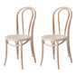 Beech Wood Contemporary Style Chair Kitchen Dining Windsor Back Side Chairs Light Wood Wood 2 Piece Set Clearhalo ' kitchen&dining_furn' 'Dining Chairs' 'Dining Tables & Seating' 'dining_chair' 'furn' 'furn_dining_chair' 'Furniture' 'furniture_dining_chair' 'Kitchen & Dining Furniture' 'kitchen' 3944828
