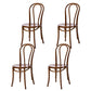 Beech Wood Contemporary Style Chair Kitchen Dining Windsor Back Side Chairs Walnut Wood 4 Piece Set Clearhalo ' kitchen&dining_furn' 'Dining Chairs' 'Dining Tables & Seating' 'dining_chair' 'furn' 'furn_dining_chair' 'Furniture' 'furniture_dining_chair' 'Kitchen & Dining Furniture' 'kitchen' 3944829
