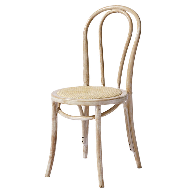 Beech Wood Contemporary Style Chair Kitchen Dining Windsor Back Side Chairs Light Wood Wicker & Rattan 1 Piece Clearhalo ' kitchen&dining_furn' 'Dining Chairs' 'Dining Tables & Seating' 'dining_chair' 'furn' 'furn_dining_chair' 'Furniture' 'furniture_dining_chair' 'Kitchen & Dining Furniture' 'kitchen' 3944833