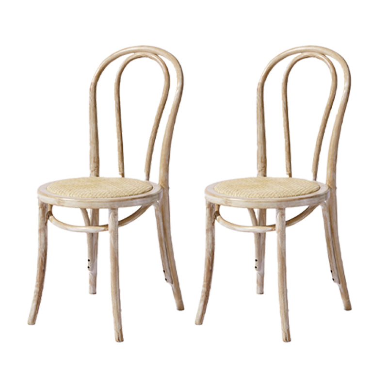 Beech Wood Contemporary Style Chair Kitchen Dining Windsor Back Side Chairs Light Wood Wicker & Rattan 2 Piece Set Clearhalo ' kitchen&dining_furn' 'Dining Chairs' 'Dining Tables & Seating' 'dining_chair' 'furn' 'furn_dining_chair' 'Furniture' 'furniture_dining_chair' 'Kitchen & Dining Furniture' 'kitchen' 3944834