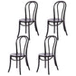 Beech Wood Contemporary Style Chair Kitchen Dining Windsor Back Side Chairs Black Wood 4 Piece Set Clearhalo ' kitchen&dining_furn' 'Dining Chairs' 'Dining Tables & Seating' 'dining_chair' 'furn' 'furn_dining_chair' 'Furniture' 'furniture_dining_chair' 'Kitchen & Dining Furniture' 'kitchen' 3944835