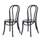 Beech Wood Contemporary Style Chair Kitchen Dining Windsor Back Side Chairs Black Wood 2 Piece Set Clearhalo ' kitchen&dining_furn' 'Dining Chairs' 'Dining Tables & Seating' 'dining_chair' 'furn' 'furn_dining_chair' 'Furniture' 'furniture_dining_chair' 'Kitchen & Dining Furniture' 'kitchen' 3944837