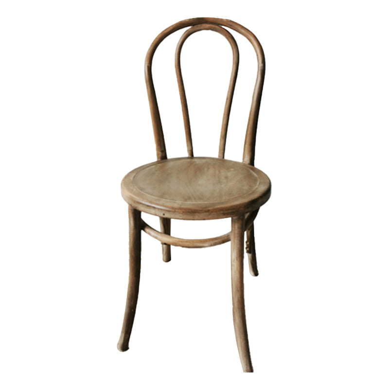 Beech Wood Contemporary Style Chair Kitchen Dining Windsor Back Side Chairs Dark Gray Wood 1 Piece Clearhalo ' kitchen&dining_furn' 'Dining Chairs' 'Dining Tables & Seating' 'dining_chair' 'furn' 'furn_dining_chair' 'Furniture' 'furniture_dining_chair' 'Kitchen & Dining Furniture' 'kitchen' 3944842