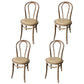 Beech Wood Contemporary Style Chair Kitchen Dining Windsor Back Side Chairs Dark Gray Wicker & Rattan 4 Piece Set Clearhalo ' kitchen&dining_furn' 'Dining Chairs' 'Dining Tables & Seating' 'dining_chair' 'furn' 'furn_dining_chair' 'Furniture' 'furniture_dining_chair' 'Kitchen & Dining Furniture' 'kitchen' 3944844