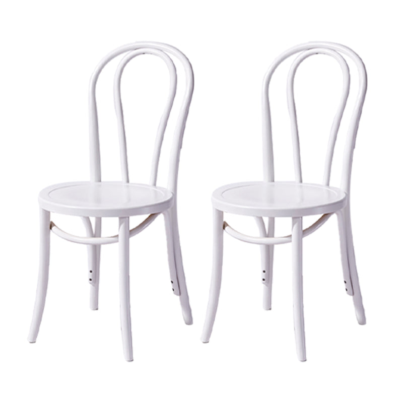 Beech Wood Contemporary Style Chair Kitchen Dining Windsor Back Side Chairs White Wood 2 Piece Set Clearhalo ' kitchen&dining_furn' 'Dining Chairs' 'Dining Tables & Seating' 'dining_chair' 'furn' 'furn_dining_chair' 'Furniture' 'furniture_dining_chair' 'Kitchen & Dining Furniture' 'kitchen' 3944855