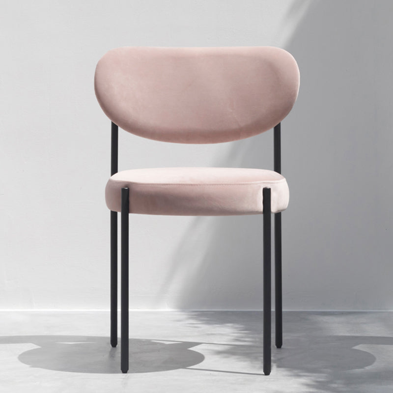 Scandinavian Style Upholstered Side Chairs Open Back Dining Side Chair for Home Clearhalo ' kitchen&dining_furn' 'Dining Chairs' 'Dining Tables & Seating' 'dining_chair' 'furn' 'furn_dining_chair' 'Furniture' 'furniture_dining_chair' 'Kitchen & Dining Furniture' 'kitchen' 3944943