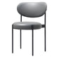Scandinavian Style Upholstered Side Chairs Open Back Dining Side Chair for Home Grey 1 Piece Clearhalo ' kitchen&dining_furn' 'Dining Chairs' 'Dining Tables & Seating' 'dining_chair' 'furn' 'furn_dining_chair' 'Furniture' 'furniture_dining_chair' 'Kitchen & Dining Furniture' 'kitchen' 3944956