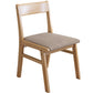 Rubberwood Armless Dining Chair Open Back Upholstered Single Dining Side Chair Clearhalo ' kitchen&dining_furn' 'Dining Chairs' 'Dining Tables & Seating' 'dining_chair' 'furn' 'furn_dining_chair' 'Furniture' 'furniture_dining_chair' 'Kitchen & Dining Furniture' 'kitchen' 3944967