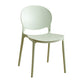 Plastic Stackable Armless Dining Chairs Open Back Side Chair (Set of 4) Clearhalo ' kitchen&dining_furn' 'Dining Chairs' 'Dining Tables & Seating' 'dining_chair' 'furn' 'furn_dining_chair' 'Furniture' 'furniture_dining_chair' 'Kitchen & Dining Furniture' 'kitchen' 3945020