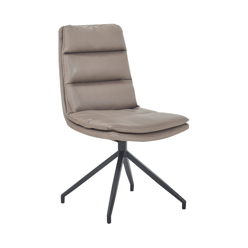 Scandinavian Upholstered Dining Chairs Solid Back Armless Side Chairs for Home Use Light Gray 1 Piece Clearhalo ' kitchen&dining_furn' 'Dining Chairs' 'Dining Tables & Seating' 'dining_chair' 'furn' 'furn_dining_chair' 'Furniture' 'furniture_dining_chair' 'Kitchen & Dining Furniture' 'kitchen' 3945059