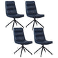 Scandinavian Upholstered Dining Chairs Solid Back Armless Side Chairs for Home Use Blue 4 Piece Set Clearhalo ' kitchen&dining_furn' 'Dining Chairs' 'Dining Tables & Seating' 'dining_chair' 'furn' 'furn_dining_chair' 'Furniture' 'furniture_dining_chair' 'Kitchen & Dining Furniture' 'kitchen' 3945074
