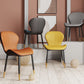 Scandinavian Study Room Side Chair Matte Finish PU Leather Parsons Dining Chair Clearhalo ' kitchen&dining_furn' 'Dining Chairs' 'Dining Tables & Seating' 'dining_chair' 'furn' 'furn_dining_chair' 'Furniture' 'furniture_dining_chair' 'Kitchen & Dining Furniture' 'kitchen' 3945087