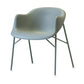 Scandinavian Style Plastic Dining Armchair Solid Back Single Side Chair for Home Use Green Clearhalo ' kitchen&dining_furn' 'Dining Chairs' 'Dining Tables & Seating' 'dining_chair' 'furn' 'furn_dining_chair' 'Furniture' 'furniture_dining_chair' 'Kitchen & Dining Furniture' 'kitchen' 3945175