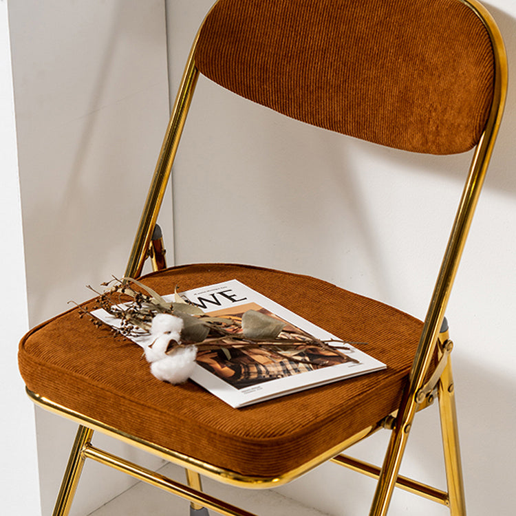 Industrial Style Folding Dining Side Chairs Upholstered Armless Dining Chairs (Set of 2) Clearhalo ' kitchen&dining_furn' 'Dining Chairs' 'Dining Tables & Seating' 'dining_chair' 'furn' 'furn_dining_chair' 'Furniture' 'furniture_dining_chair' 'Kitchen & Dining Furniture' 'kitchen' 3945196