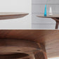 Round Solid Wood Brown Tone Dining Table Modern Pedestal Table for Dining Room Clearhalo ' dining_table' 'Dining Tables & Seating' 'Dining Tables' 'furn' 'furn_dining_table' 'Furniture' 'furniture_dining_table' 'Kitchen & Dining Furniture' 'kitchen&dining_furn' 'kitchen' 'kitchen_dining_table' 3945252