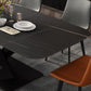 Industrial Sintered Stone Top Dining Table Standard Rectangle Shape Dining Table for Kitchen Clearhalo ' dining_table' 'Dining Tables & Seating' 'Dining Tables' 'furn' 'furn_dining_table' 'Furniture' 'furniture_dining_table' 'Kitchen & Dining Furniture' 'kitchen&dining_furn' 'kitchen' 'kitchen_dining_table' 3945265