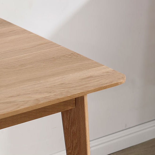 Square 4 Legs Industrial Dining Table Wood Color Fixed Table with Solid Wood Clearhalo ' dining_table' 'Dining Tables & Seating' 'Dining Tables' 'furn' 'furn_dining_table' 'Furniture' 'furniture_dining_table' 'Kitchen & Dining Furniture' 'kitchen&dining_furn' 'kitchen' 'kitchen_dining_table' 3945300
