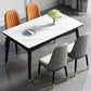 Industrial Sintered Stone Top Standard Dining Table Rectangle Dining Table for Kitchen Clearhalo ' dining_table' 'Dining Tables & Seating' 'Dining Tables' 'furn' 'furn_dining_table' 'Furniture' 'furniture_dining_table' 'Kitchen & Dining Furniture' 'kitchen&dining_furn' 'kitchen' 'kitchen_dining_table' 3945327