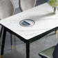 Industrial Sintered Stone Top Standard Dining Table Rectangle Dining Table for Kitchen Clearhalo ' dining_table' 'Dining Tables & Seating' 'Dining Tables' 'furn' 'furn_dining_table' 'Furniture' 'furniture_dining_table' 'Kitchen & Dining Furniture' 'kitchen&dining_furn' 'kitchen' 'kitchen_dining_table' 3945332
