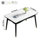 Industrial Sintered Stone Top Standard Dining Table Rectangle Dining Table for Kitchen Clearhalo ' dining_table' 'Dining Tables & Seating' 'Dining Tables' 'furn' 'furn_dining_table' 'Furniture' 'furniture_dining_table' 'Kitchen & Dining Furniture' 'kitchen&dining_furn' 'kitchen' 'kitchen_dining_table' 3945345