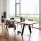 Metal Industrial Rectangle Dining Table Solid Wood Top Table with 4 Legs Clearhalo ' dining_table' 'Dining Tables & Seating' 'Dining Tables' 'furn' 'furn_dining_table' 'Furniture' 'furniture_dining_table' 'Kitchen & Dining Furniture' 'kitchen&dining_furn' 'kitchen' 'kitchen_dining_table' 3945383