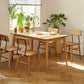 Rectangle Casual Style Dining Table Wood Color Fixed Table with Solid Wood Clearhalo ' dining_table' 'Dining Tables & Seating' 'Dining Tables' 'furn' 'furn_dining_table' 'Furniture' 'furniture_dining_table' 'Kitchen & Dining Furniture' 'kitchen&dining_furn' 'kitchen' 'kitchen_dining_table' 3945416