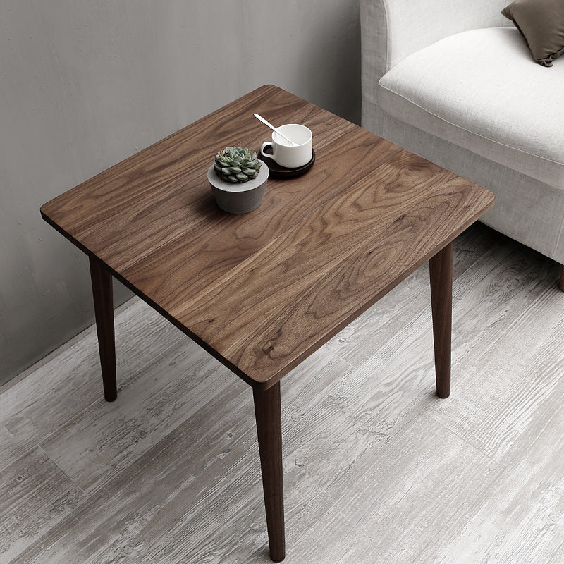 Square Solid Wood Brown Tone Dining Table Industrial 4 Legs Table for Dining Room Clearhalo ' dining_table' 'Dining Tables & Seating' 'Dining Tables' 'furn' 'furn_dining_table' 'Furniture' 'furniture_dining_table' 'Kitchen & Dining Furniture' 'kitchen&dining_furn' 'kitchen' 'kitchen_dining_table' 3945459