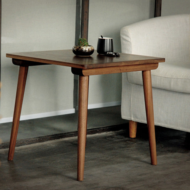 Square Solid Wood Brown Tone Dining Table Industrial 4 Legs Table for Dining Room Clearhalo ' dining_table' 'Dining Tables & Seating' 'Dining Tables' 'furn' 'furn_dining_table' 'Furniture' 'furniture_dining_table' 'Kitchen & Dining Furniture' 'kitchen&dining_furn' 'kitchen' 'kitchen_dining_table' 3945461