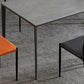 Industrial Sintered Stone Dining Table 4 Legs Solid Aluminum Base Rectangle Table for Home Clearhalo ' dining_table' 'Dining Tables & Seating' 'Dining Tables' 'furn' 'furn_dining_table' 'Furniture' 'furniture_dining_table' 'Kitchen & Dining Furniture' 'kitchen&dining_furn' 'kitchen' 'kitchen_dining_table' 3945474