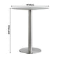 Industrial Style Silver Dining Table Stainless Steel Table for Home Use Clearhalo ' dining_table' 'Dining Tables & Seating' 'Dining Tables' 'furn' 'furn_dining_table' 'Furniture' 'furniture_dining_table' 'Kitchen & Dining Furniture' 'kitchen&dining_furn' 'kitchen' 'kitchen_dining_table' 3945591