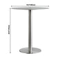 Industrial Style Silver Dining Table Stainless Steel Table for Home Use Clearhalo ' dining_table' 'Dining Tables & Seating' 'Dining Tables' 'furn' 'furn_dining_table' 'Furniture' 'furniture_dining_table' 'Kitchen & Dining Furniture' 'kitchen&dining_furn' 'kitchen' 'kitchen_dining_table' 3945592